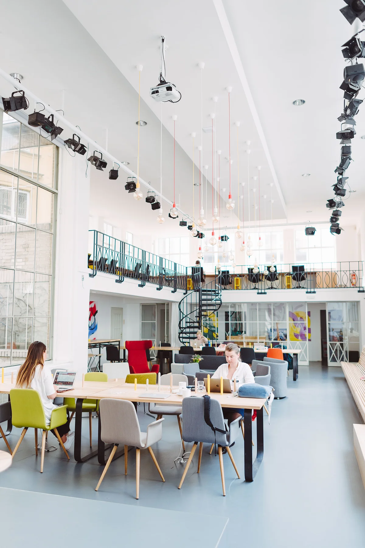 Opero open coworking area near Old Town Square