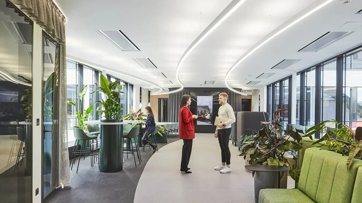 DOCK workspace interior view