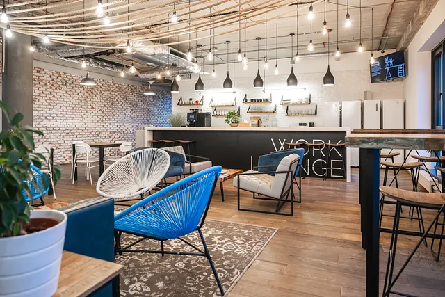 WorkLounge Forum Karlín main workspace