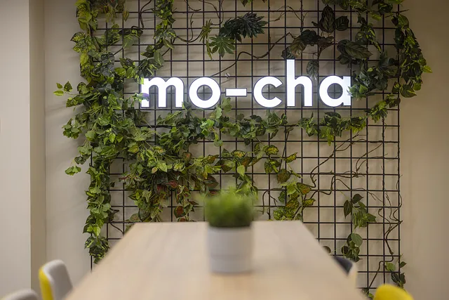 Modern coworking space overview